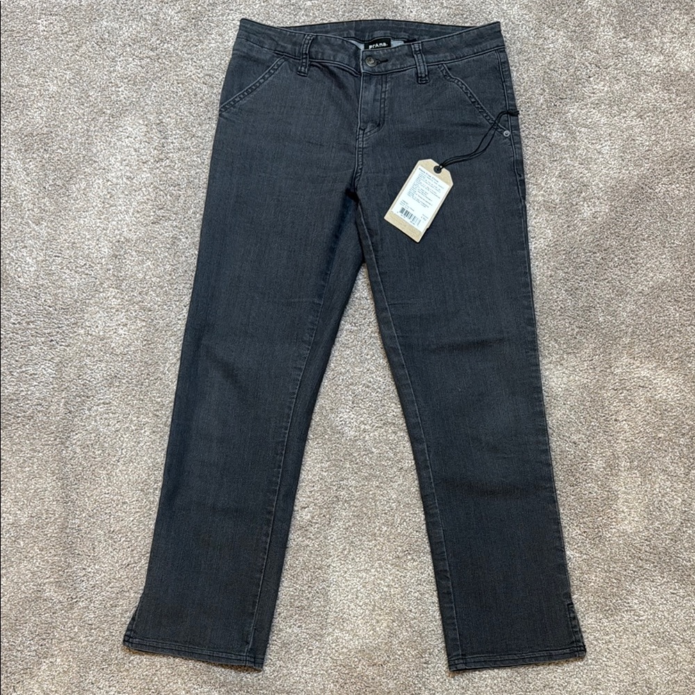 Prana Kayla Crop Chino denim jeans size 4 regular like new